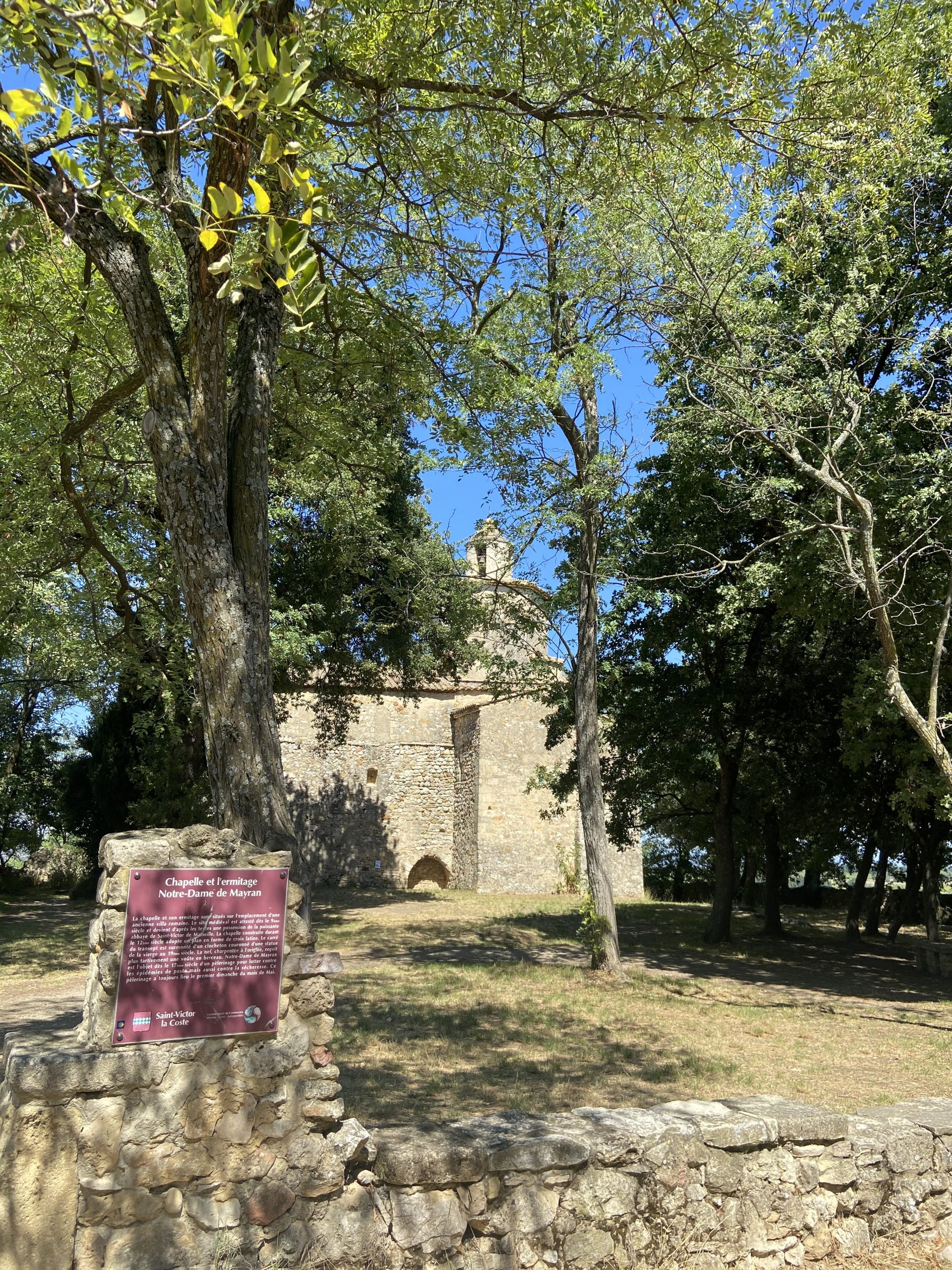 Accès chapelle de Mayran