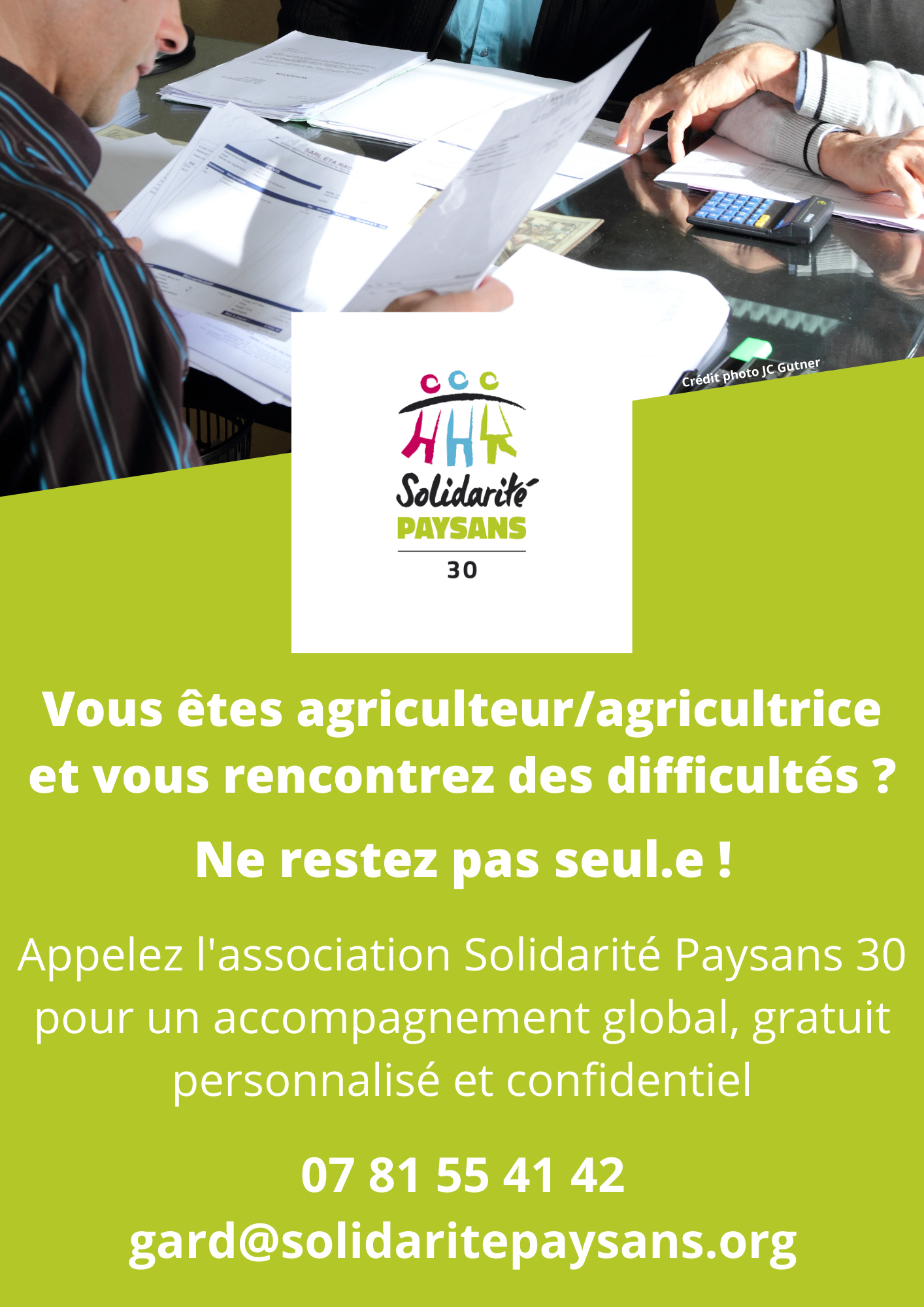 Agriculteurs en difficulté – Solidarité Paysans 30