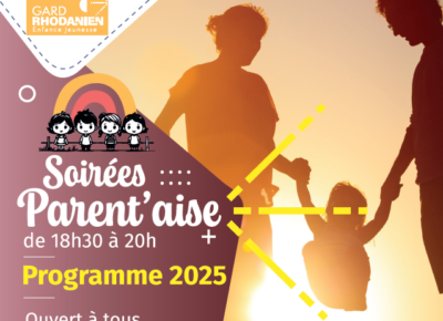 Programme des soirées parent’aise 2025