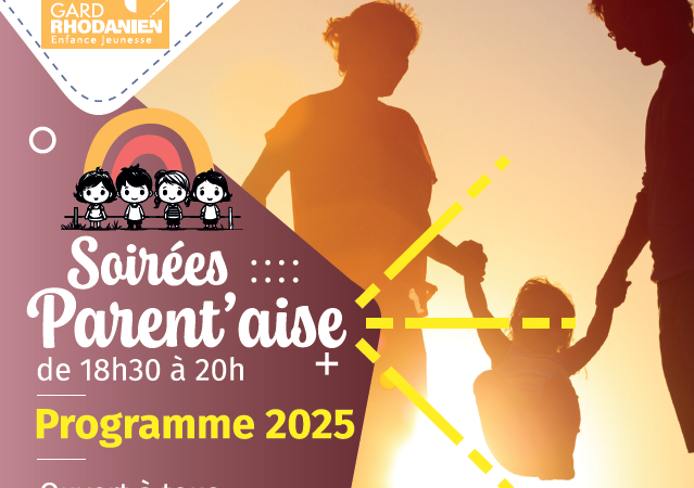 Programme des soirées parent’aise 2025