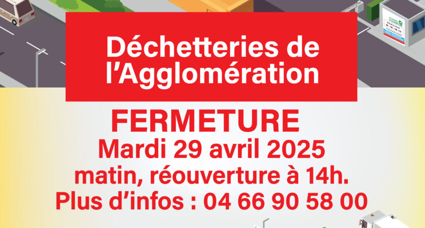 Fermeture déchetterie