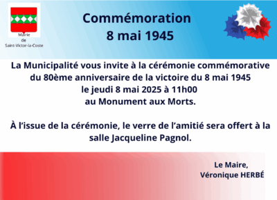 Commémoration 8 mai 1945