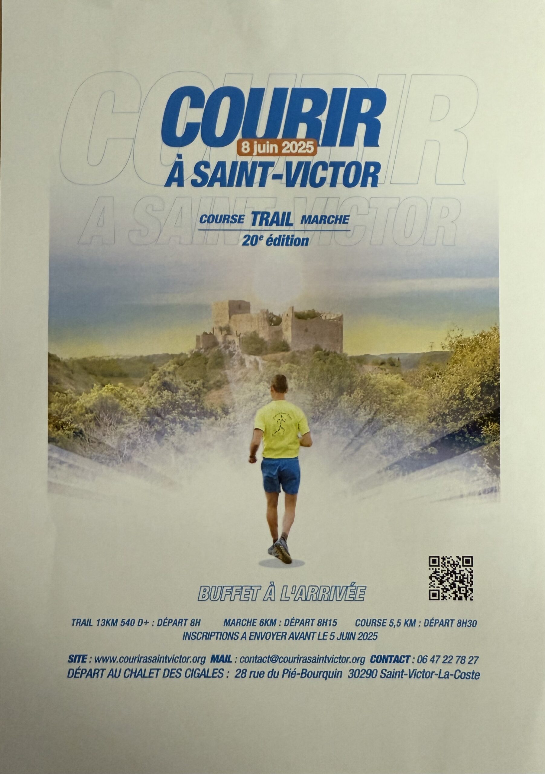 Courir à Saint-Victor