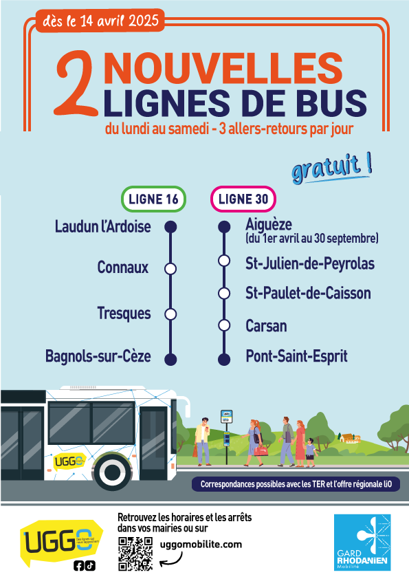 Nouvelle ligne bus UGGO