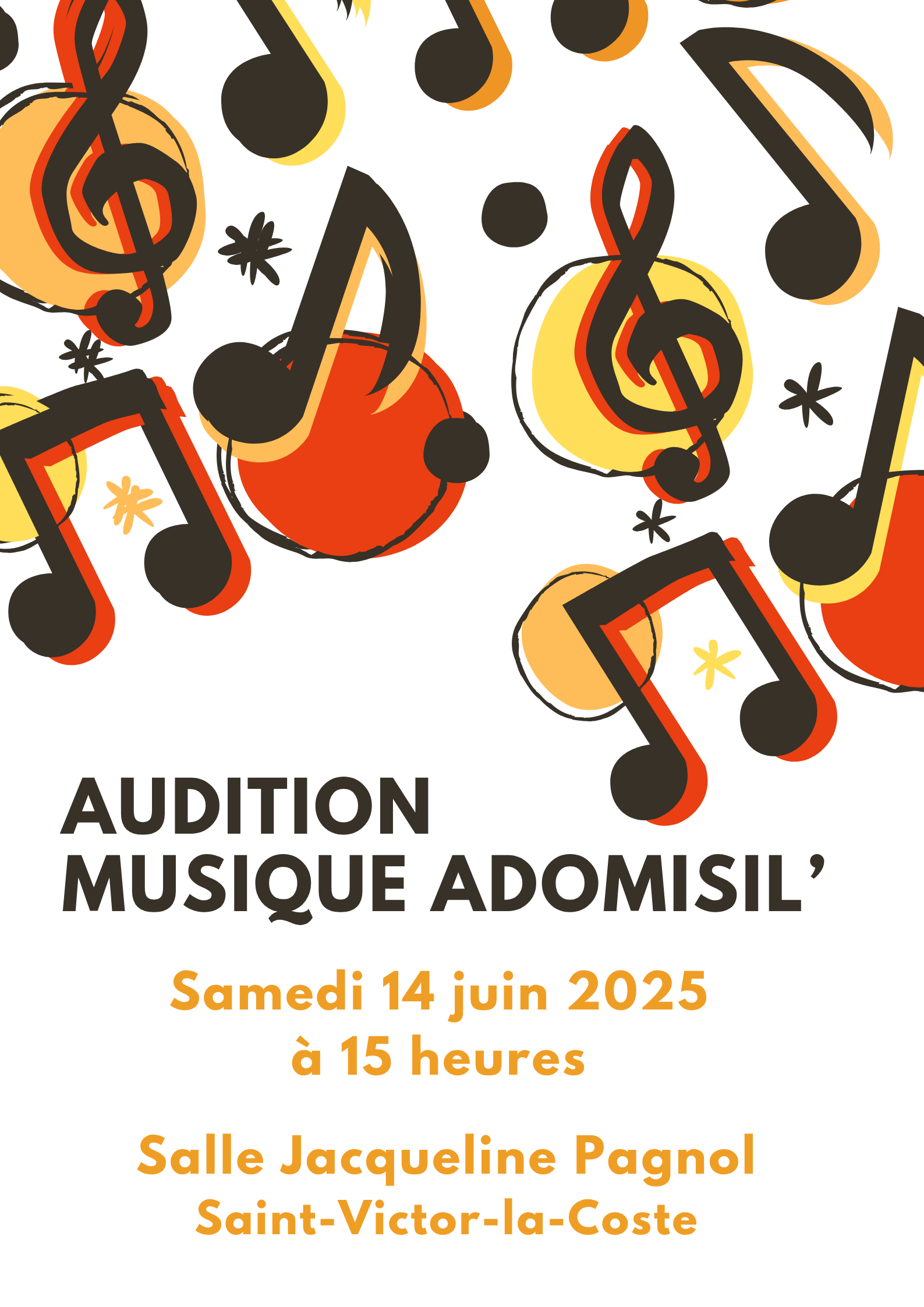 Audition musique