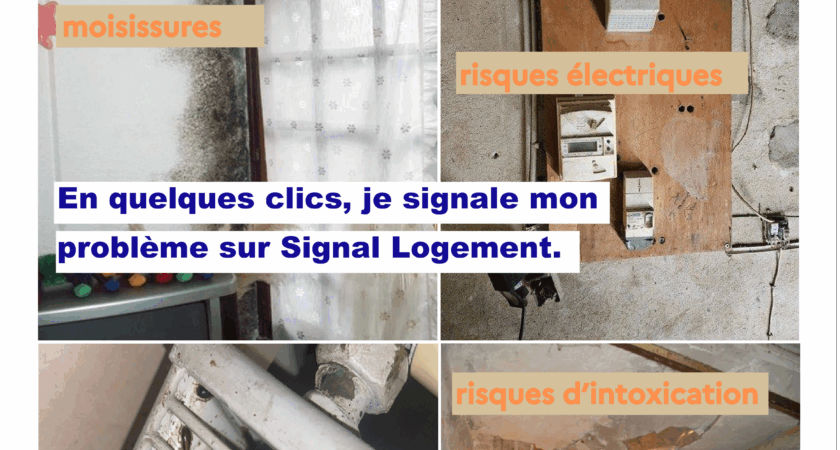 Signalement de désordres dans l’habitat