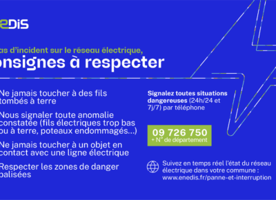 ENEDIS consignes de sécurité