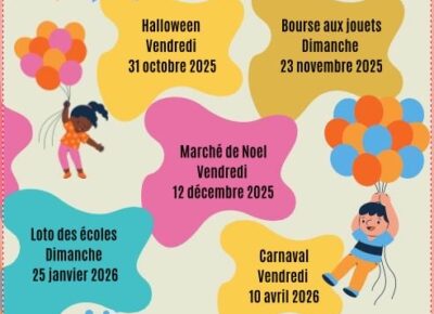 APE les prochaines manifestations