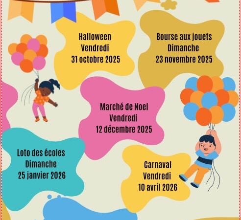 APE les prochaines manifestations