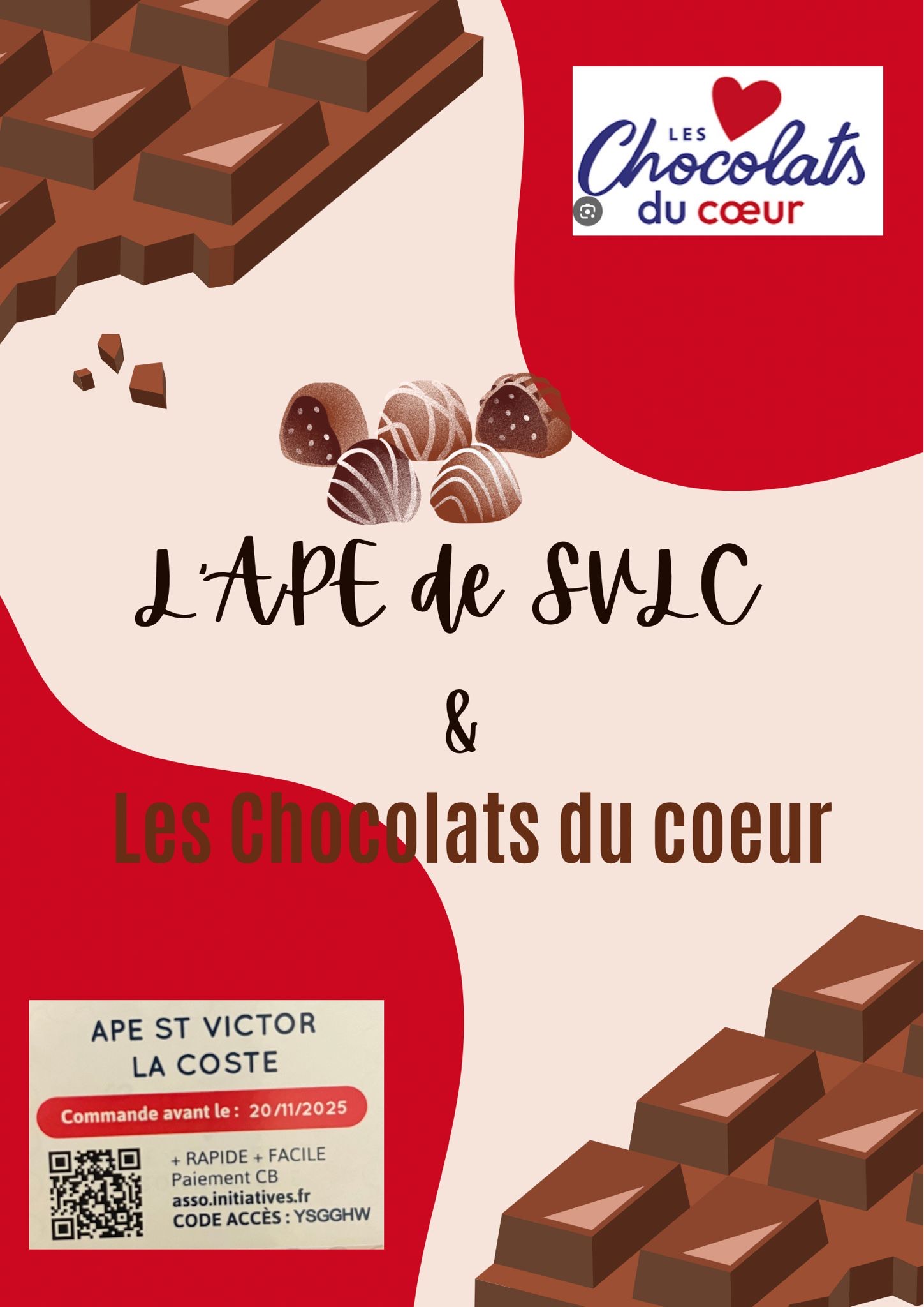 Les chocolats de l’APE