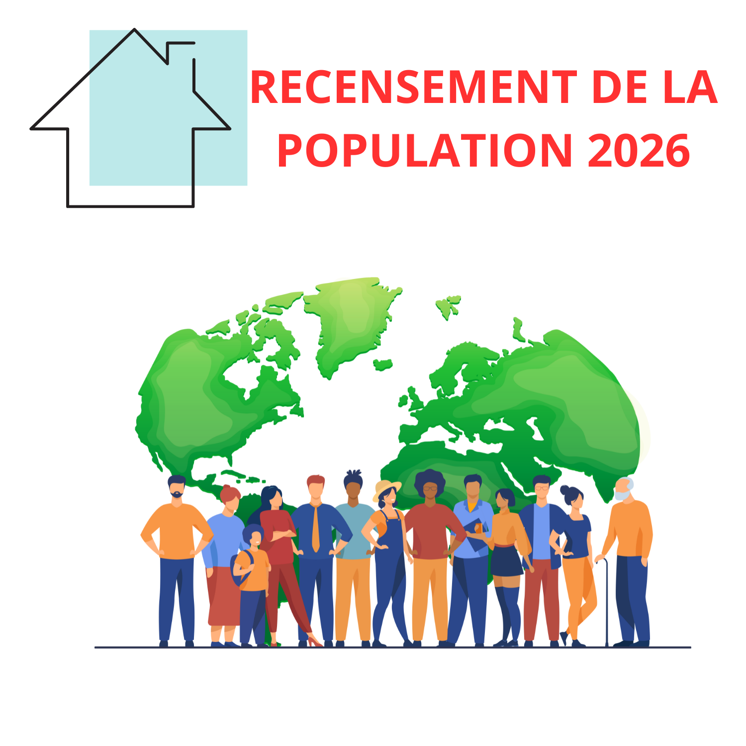 Recrutement – Recensement de la population