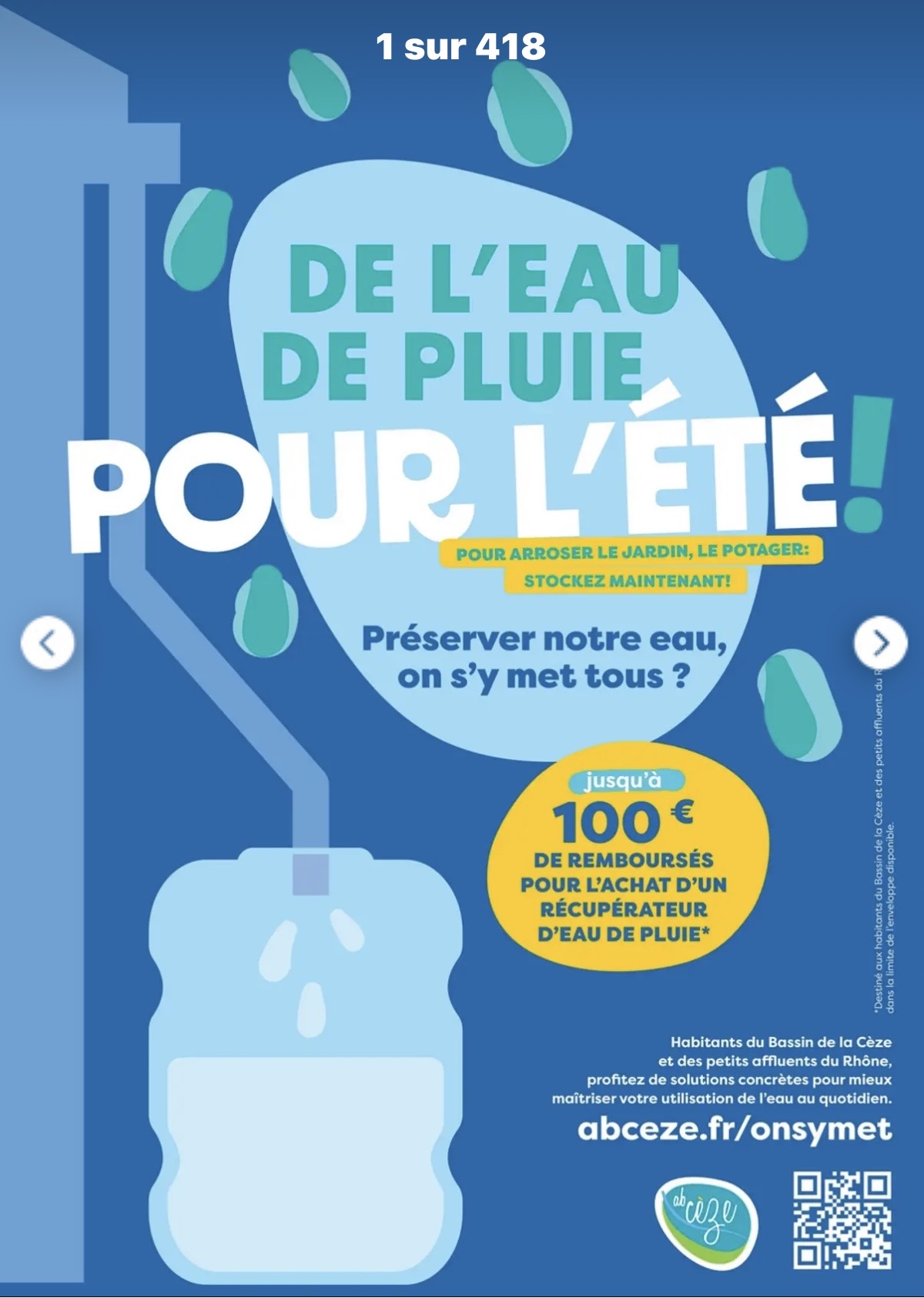 Opération économie d&rsquo;eau !