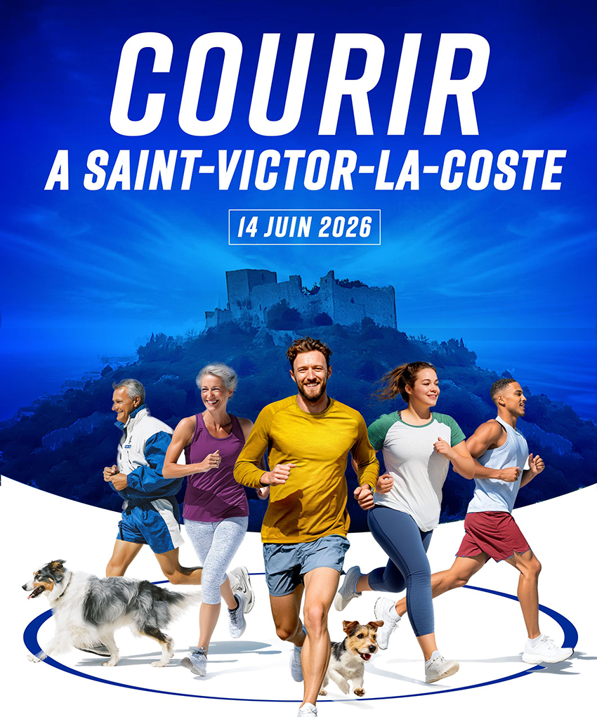 Courir à Saint-Victor-la-Coste